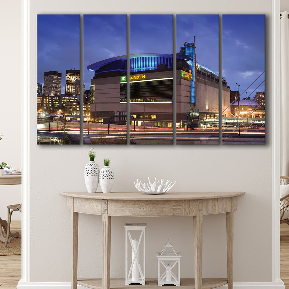 Td Garden, Stadium Canvas, Sport Art, Gift for him, Multi Panels B, Canvas Prints Wall Art Decor