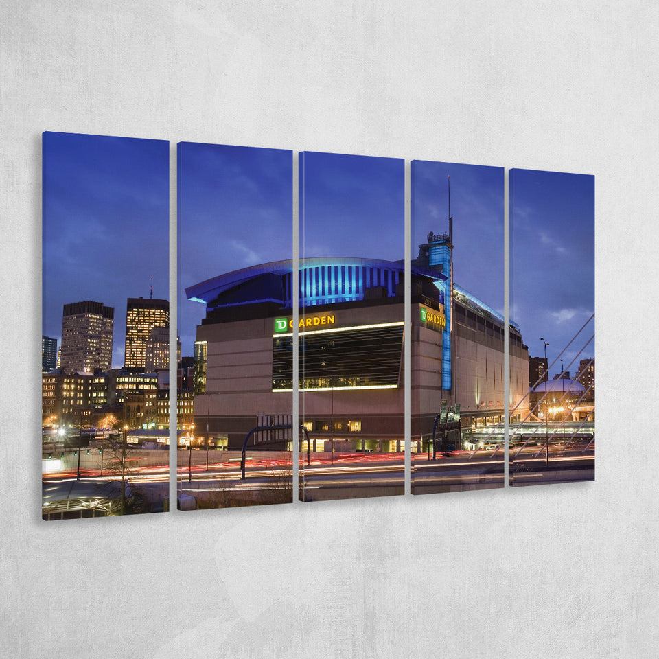 Td Garden, Stadium Canvas, Sport Art, Gift for him, Multi Panels B, Canvas Prints Wall Art Decor