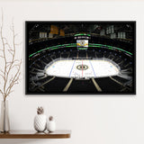 Td Garden Stadium, Stadium Canvas, Sport Art, Gift for him, Framed Canvas Prints Wall Art Decor, Framed Picture