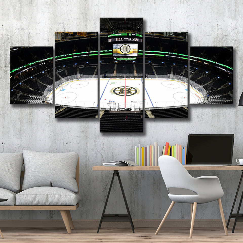 Td Garden Stadium, Stadium Canvas, Sport Art, Large Canvas, Multi Panels, Canvas Prints Wall Art Decor