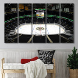 Td Garden Stadium, Stadium Canvas, Sport Art, Gift for him, Multi Panels B, Canvas Prints Wall Art Decor