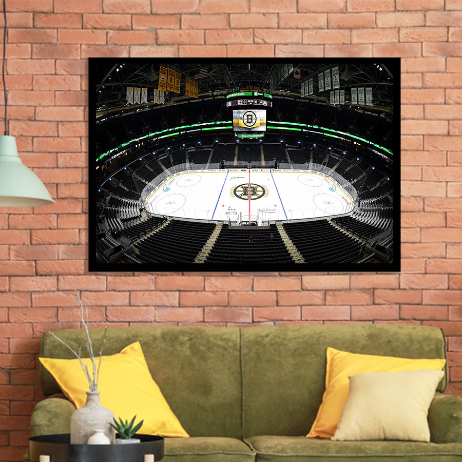 Td Garden Stadium, Stadium Canvas, Sport Art, Gift for him, Framed Art Prints Wall Art Decor, Framed Picture