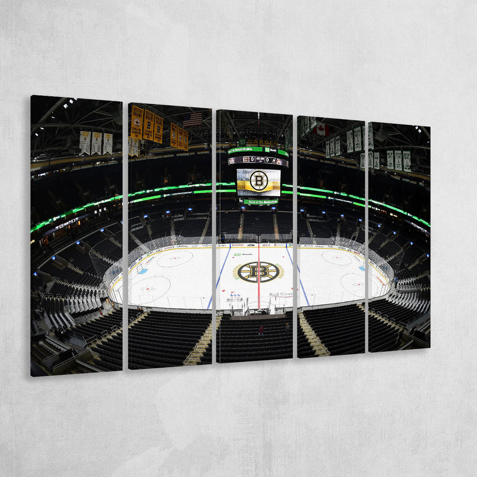 Td Garden Stadium, Stadium Canvas, Sport Art, Gift for him, Multi Panels B, Canvas Prints Wall Art Decor