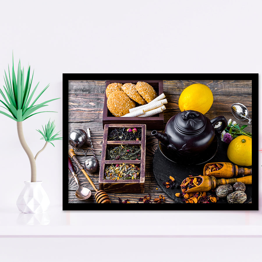 Tea Kitchen Wall Decor Tea Art Framed Art Prints Wall Decor - Painting Art,Framed Picture,For Sale, Ready to hang