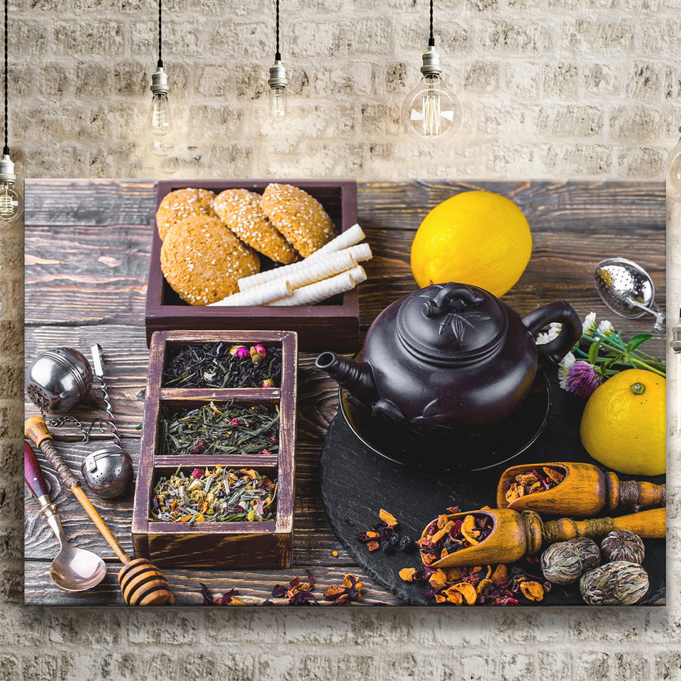 Tea Wall Art Canvas Prints Wall Art Decor - Painting Canvas,Home Decor, Ready to Hang