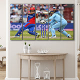 Team Cricket, Stadium Canvas, Sport Art, Gift for him, Multi Panels B, Canvas Prints Wall Art Decor