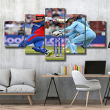Team Cricket, Stadium Canvas, Sport Art, Large Canvas, Multi Panels, Canvas Prints Wall Art Decor