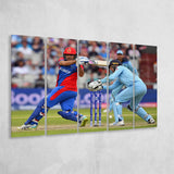 Team Cricket, Stadium Canvas, Sport Art, Gift for him, Multi Panels B, Canvas Prints Wall Art Decor