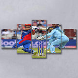 Team Cricket, Stadium Canvas, Sport Art, Large Canvas, Multi Panels, Canvas Prints Wall Art Decor