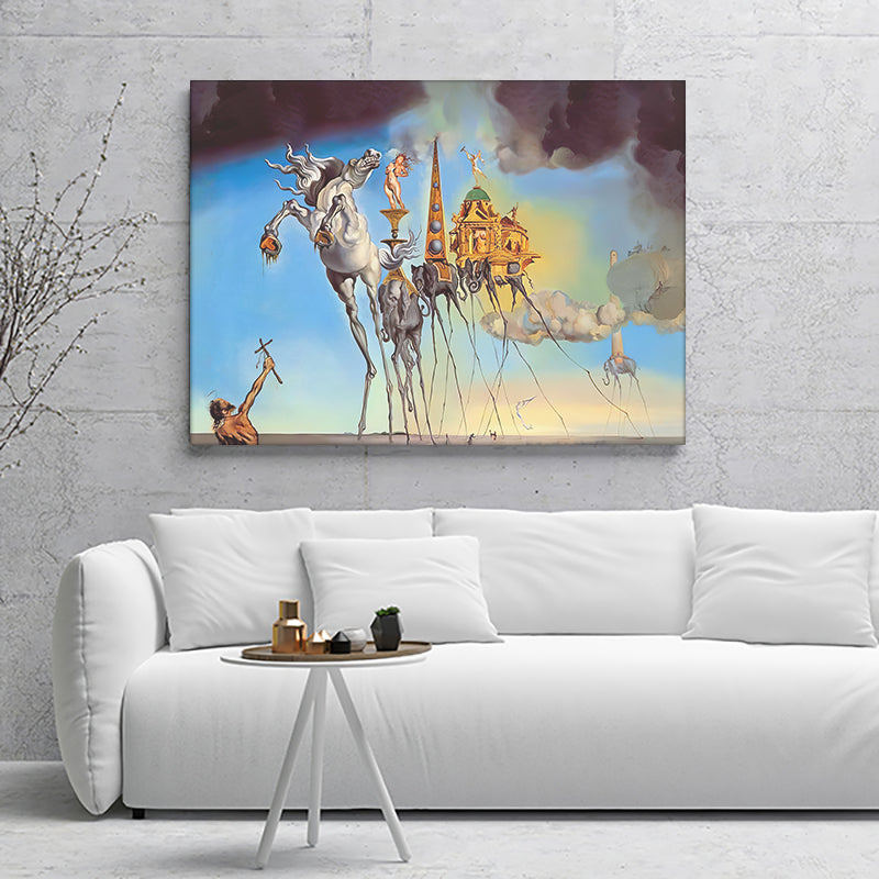 Temptation Of Saint Lazaro Canvas Wall Art - Canvas Prints, Prints for Sale, Canvas Painting, Canvas On Sale