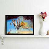Temptation Of Saint Lazaro Framed Canvas Wall Art - Framed Prints, Canvas Prints, Prints for Sale, Canvas Painting