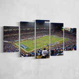 Tennessee Titans Stadium Canvas Prints Nissan Stadium Wall Art,Multi Panels,Sport Stadium Art Prints, Fan Gift