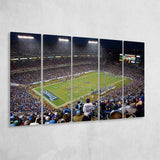 Tennessee Titans Stadium Canvas Prints Nissan Stadium Wall Art,Multi Panels B,Sport Stadium Art Prints, Fan Gift