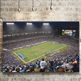Tennessee Titans Stadium Canvas Prints Nissan Stadium Wall Art,Sport Stadium Art Prints, Fan Gift, Wall Decor