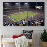 Tennessee Titans Stadium Canvas Prints Nissan Stadium Wall Art,Multi Panels B,Sport Stadium Art Prints, Fan Gift