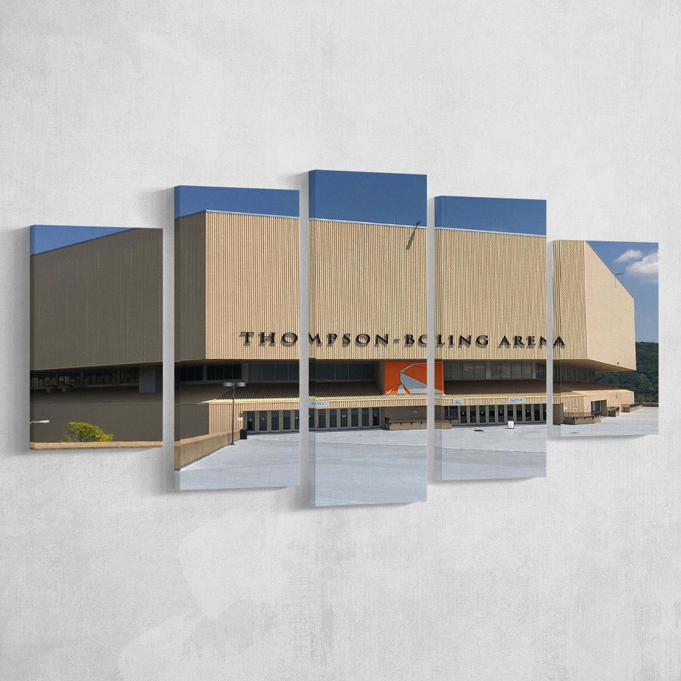 Tennessee Volunteers Stadium Canvas Prints Thompson Boling Arena Wall Art,Multi Panels,Sport Stadium Art Prints, Fan Gift