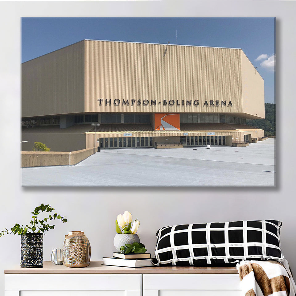 Tennessee Volunteers Stadium Canvas Prints Thompson Boling Arena Wall Art,Sport Stadium Art Prints, Fan Gift, Wall Decor