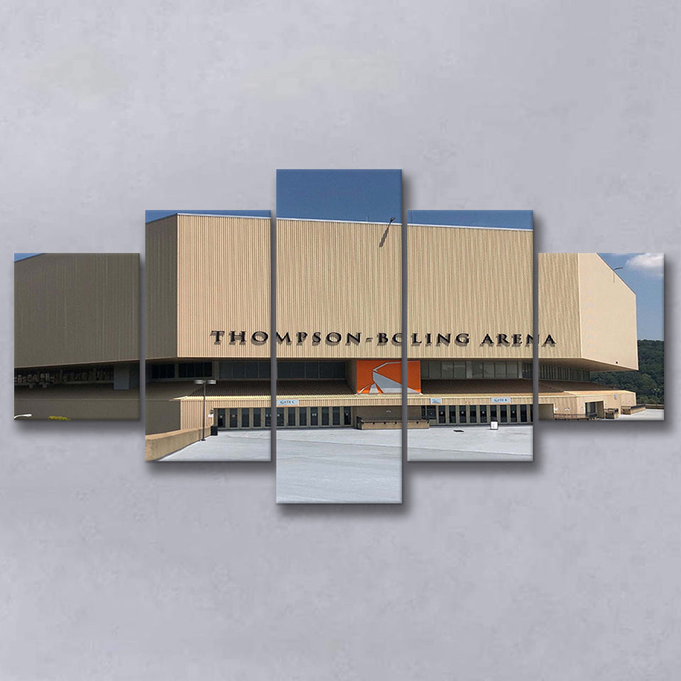 Tennessee Volunteers Stadium Canvas Prints Thompson Boling Arena Wall Art,Multi Panels,Sport Stadium Art Prints, Fan Gift