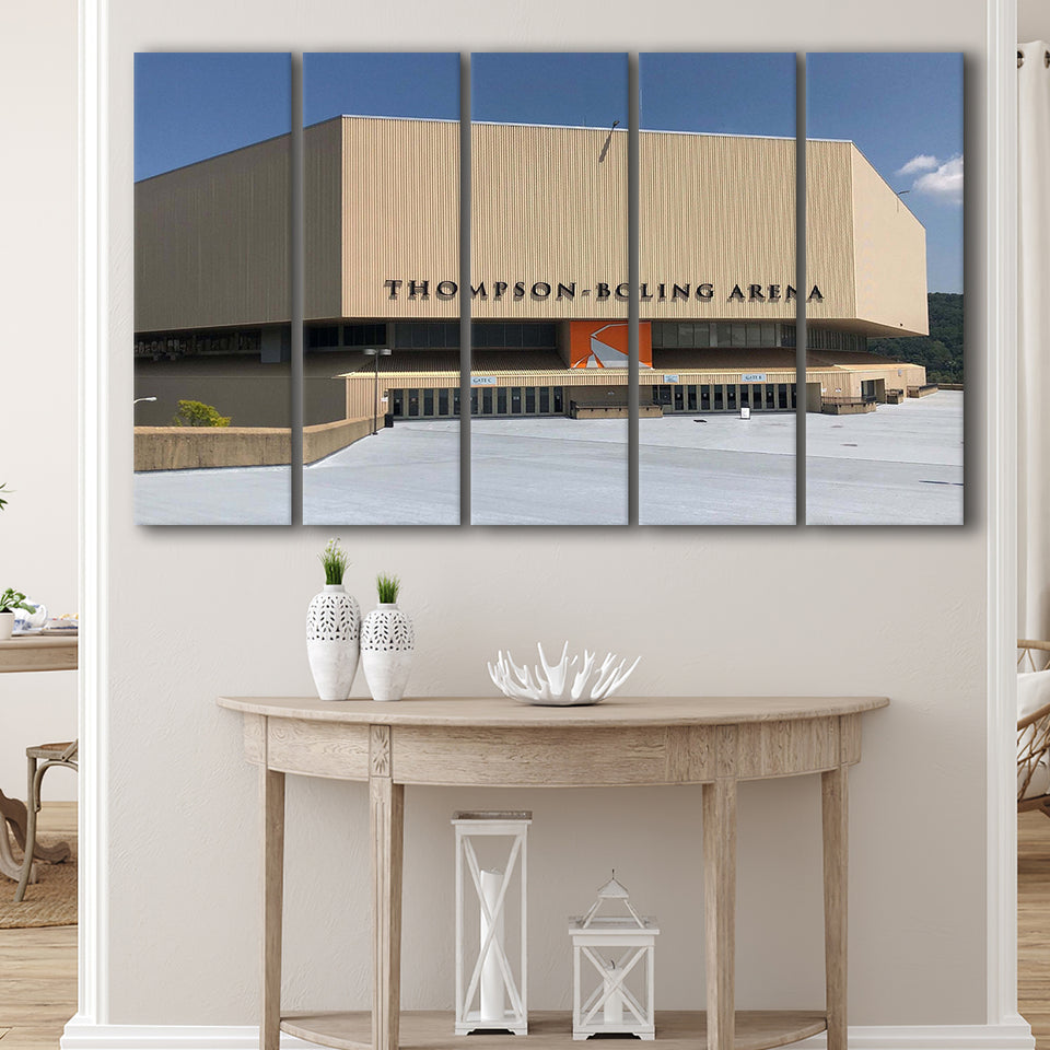 Tennessee Volunteers Stadium Canvas Prints Thompson Boling Arena Wall Art,Multi Panels B,Sport Stadium Art Prints, Fan Gift