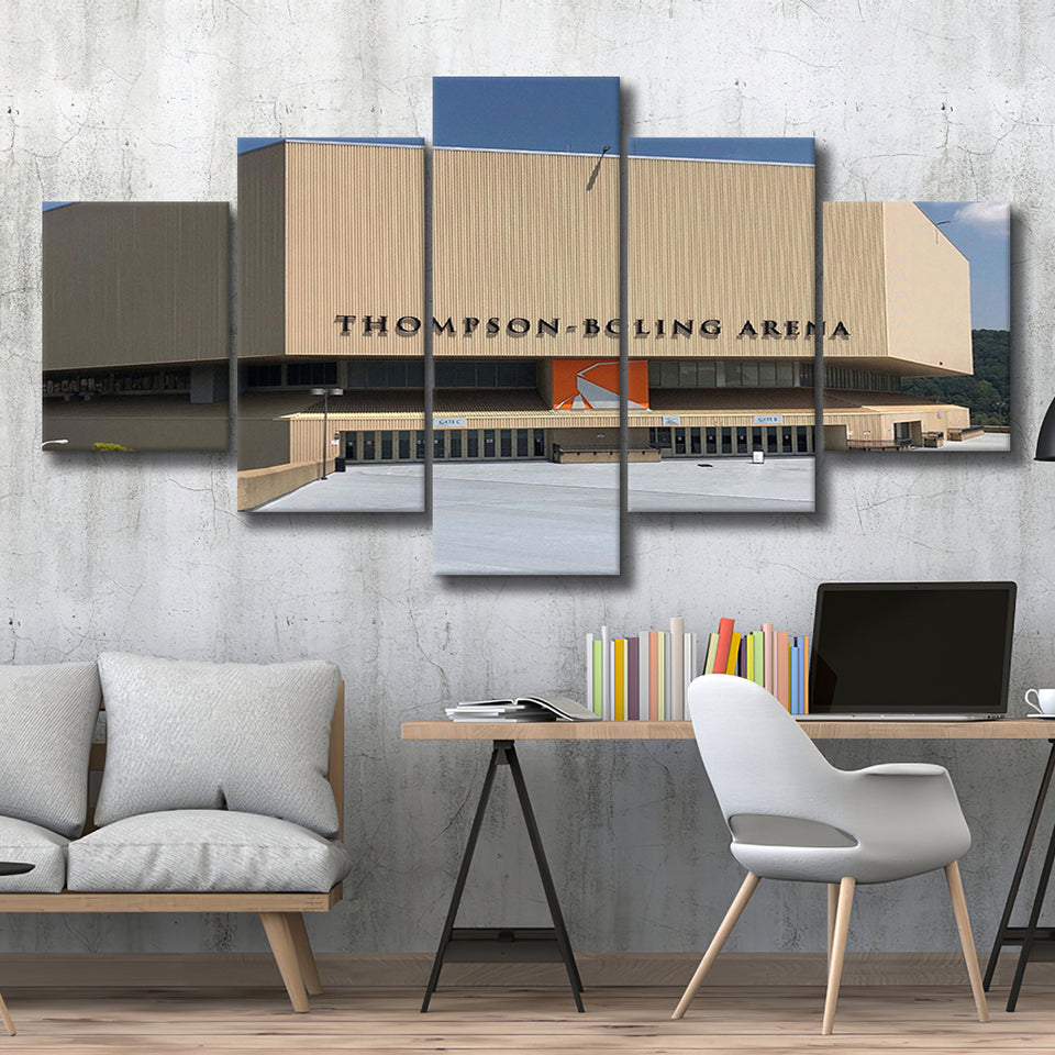 Tennessee Volunteers Stadium Canvas Prints Thompson Boling Arena Wall Art,Multi Panels,Sport Stadium Art Prints, Fan Gift