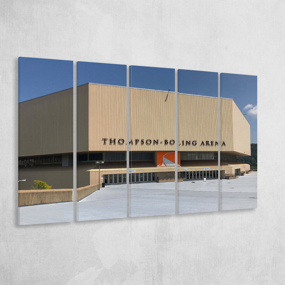 Tennessee Volunteers Stadium Canvas Prints Thompson Boling Arena Wall Art,Multi Panels B,Sport Stadium Art Prints, Fan Gift