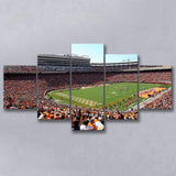 Tennessee Volunteers Stadium Canvas Prints Neyland Stadium Wall Art American Football,Multi Panels,Sport Stadium Art Prints, Fan Gift