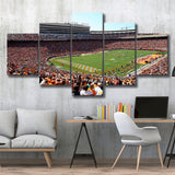 Tennessee Volunteers Stadium Canvas Prints Neyland Stadium Wall Art American Football,Multi Panels,Sport Stadium Art Prints, Fan Gift