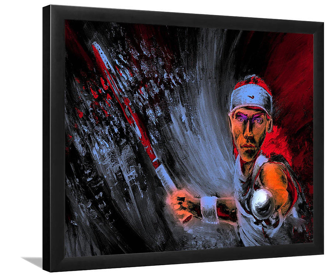 Tennis Game 01-Sport Art, Art Print, Frame Art,Plexiglass Cover