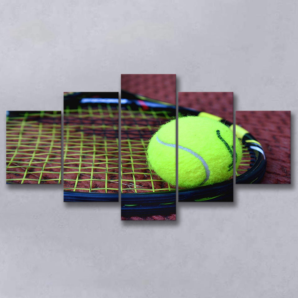 Tennis, Tennis Multi Panels,Canvas Prints Wall Art Home Decor