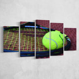 Tennis, Tennis Multi Panels,Canvas Prints Wall Art Home Decor