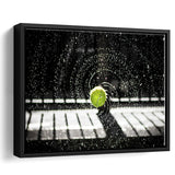 Tennis Wall Art Tennis Fan Gift Framed Canvas Prints Wall Art Decor, Framed Picture, Floating Frame