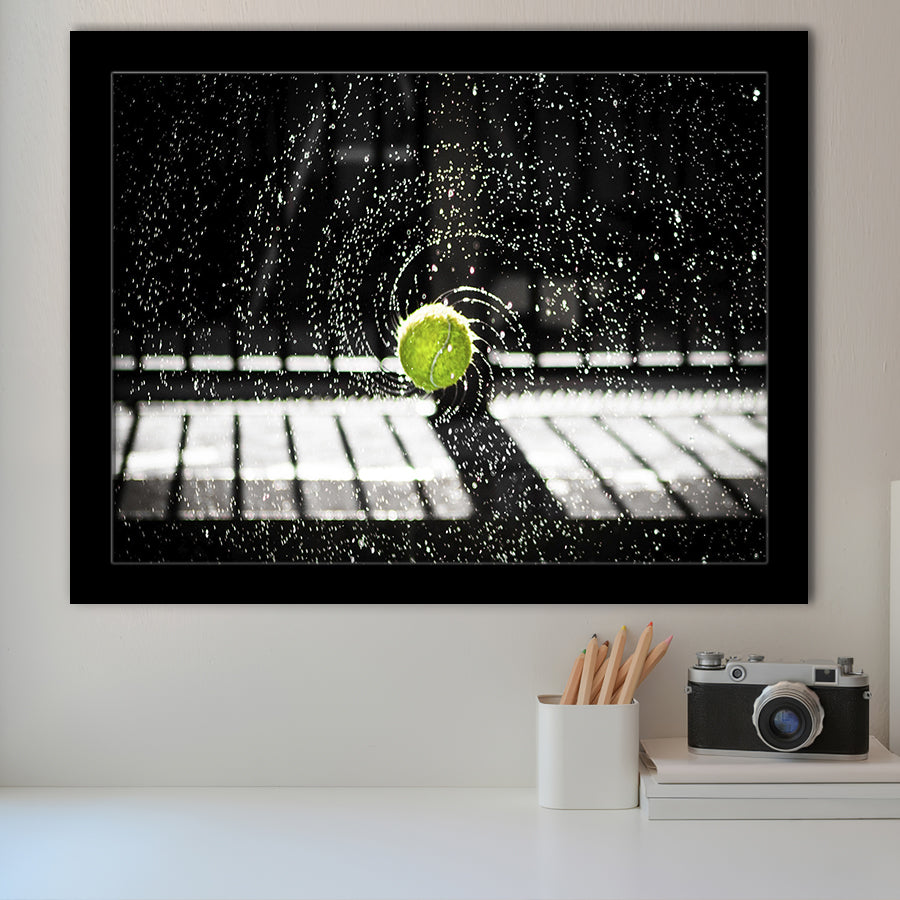 Tennis Wall Art Tennis Fan Gift Framed Art Prints Wall Art Decor, Framed Picture, Home Decor