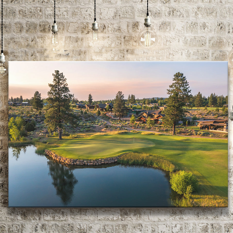 Tetherow Golf Club, Hole 13, Golf Art Print, Golf Lover, Canvas Prints Wall Art Decor