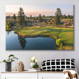 Tetherow Golf Club, Hole 13, Golf Art Print, Golf Lover, Canvas Prints Wall Art Decor