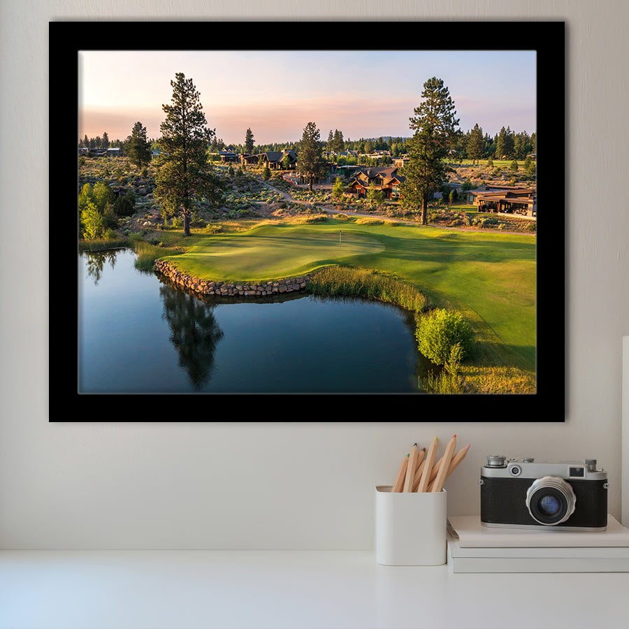 Tetherow Golf Club, Hole 13, Golf Sport Print, Golf Lover, Framed Art Prints Home Decor