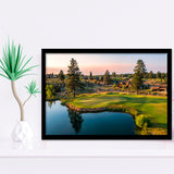 Tetherow Golf Club, Hole 13, Golf Sport Print, Golf Lover, Framed Art Prints Home Decor