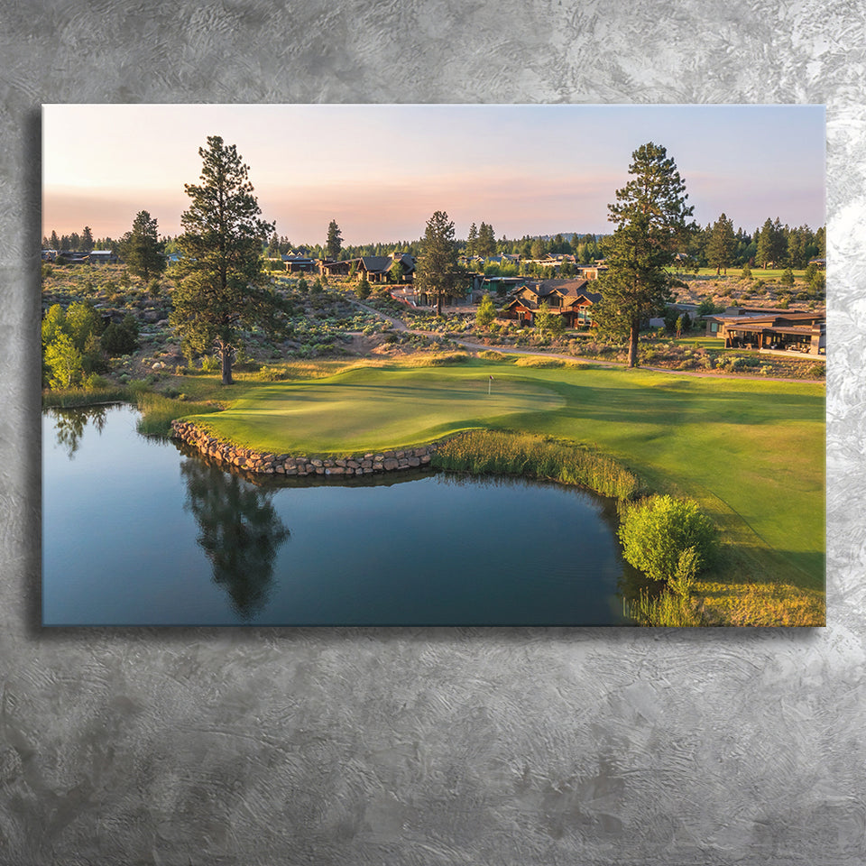 Tetherow Golf Club, Hole 13, Golf Art Print, Golf Lover, Canvas Prints Wall Art Decor