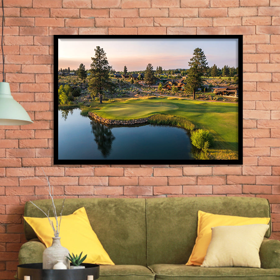 Tetherow Golf Club, Hole 13, Golf Sport Print, Golf Lover, Framed Art Prints Home Decor