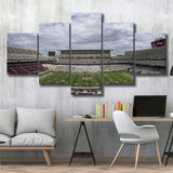 Texas AM Aggies Stadium Canvas Prints Kyle Field Stadium Wall,Multi Panels,Sport Stadium Art Prints, Fan Gift