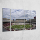Texas AM Aggies Stadium Canvas Prints Kyle Field Stadium Wall,Multi Panels B,Sport Stadium Art Prints, Fan Gift