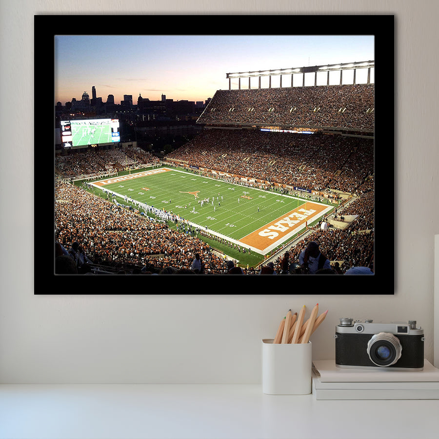 Texas Longhorns Stadium Art Prints Darrell K Royal Wall Art,Sport Stadium Art Prints, Fan Gift, Wall Decor
