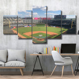 Texas Rangers Stadium Canvas Prints Globe Life Field Wall Art,Multi Panels,Sport Stadium Art Prints, Fan Gift