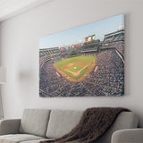 Texas Rangers Stadium Canvas Prints Globe Life Field Wall Art,Sport Stadium Art Prints, Fan Gift, Wall Decor