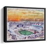 Texas Tech Red Raiders Jones ATT Stadium Watercolor, Sport Art Prints Fan Gift, Framed Canvas Prints Wall Art Decor