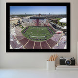 Texas Tech Red Raiders Wall Art Jones ATT,Sport Stadium Art Prints, Fan Gift, Wall Decor