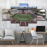 Texas Tech Red Raiders Wall Art Jones ATT,Multi Panels,Sport Stadium Art Prints, Fan Gift