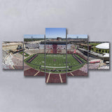 Texas Tech Red Raiders Wall Art Jones ATT,Multi Panels,Sport Stadium Art Prints, Fan Gift