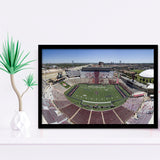Texas Tech Red Raiders Wall Art Jones ATT,Sport Stadium Art Prints, Fan Gift, Wall Decor