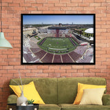Texas Tech Red Raiders Wall Art Jones ATT,Sport Stadium Art Prints, Fan Gift, Wall Decor
