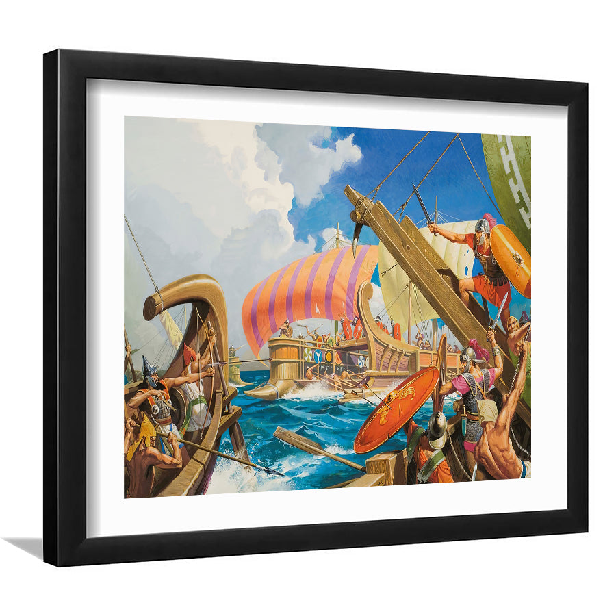 The Army That Fought At Sea Wall Art Print - Framed Art, Framed Prints, Painting Print